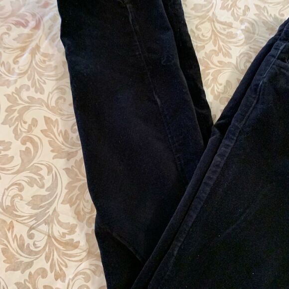 Mini Boden Pants Big Girls Black Skinny Leg Velvety Feel Size 11 Youth - Picture 2 of 5
